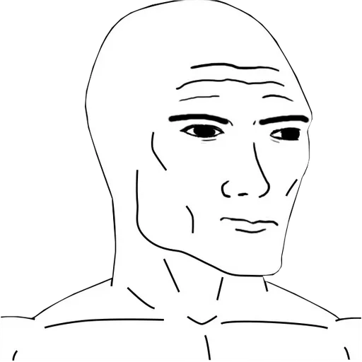 A calm wojak